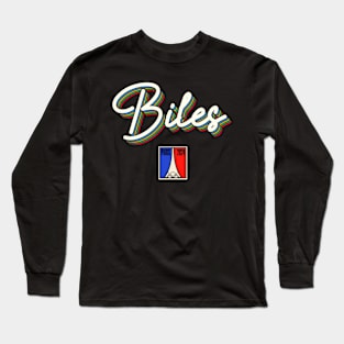 Simone Biles Paris 2024 Long Sleeve T-Shirt